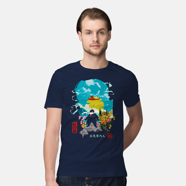 The Pork Pilot-Mens-Premium-Tee-Arinesart