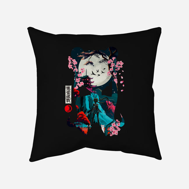 Sailor Night-None-Removable Cover-Throw Pillow-Arinesart