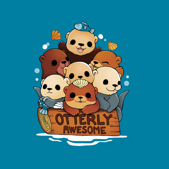 Otterly Awesome-Unisex-Basic-Tee-Vallina84