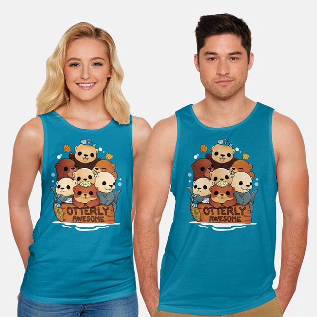 Otterly Awesome-Unisex-Basic-Tank-Vallina84