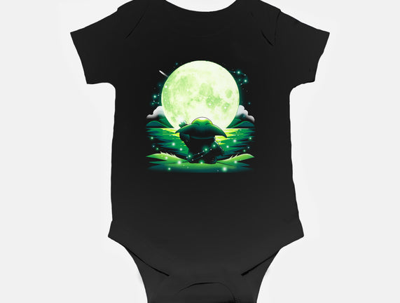 Baby Touch Moon