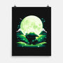 Baby Touch Moon-None-Matte-Poster-Vallina84