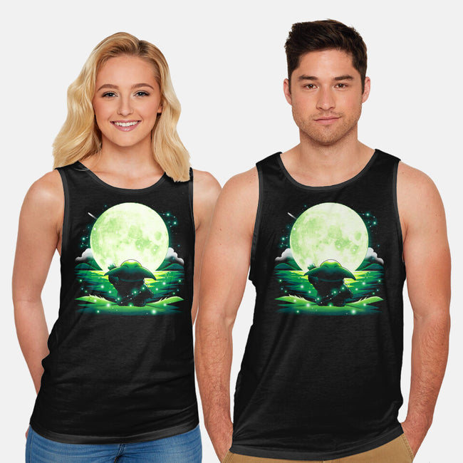 Baby Touch Moon-Unisex-Basic-Tank-Vallina84