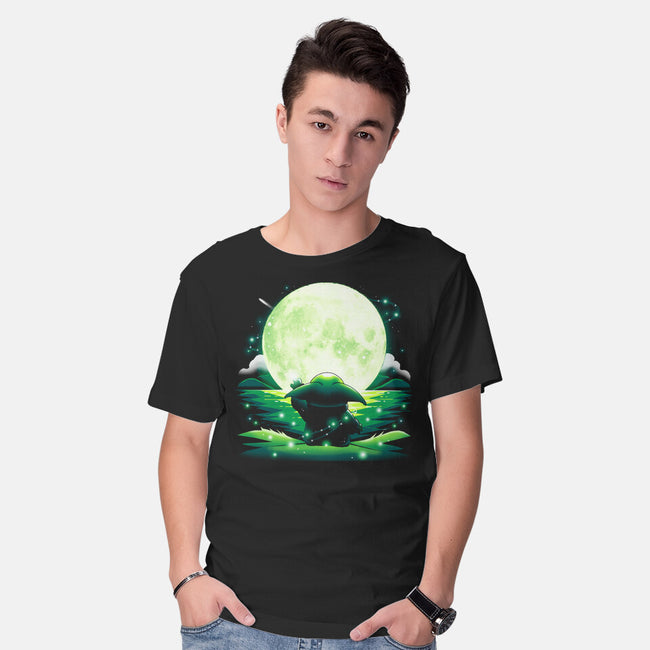 Baby Touch Moon-Mens-Basic-Tee-Vallina84