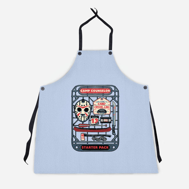 Friday Kit-Unisex-Kitchen-Apron-glitchygorilla