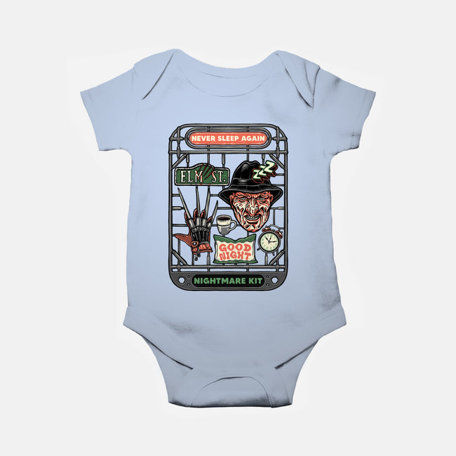 Nightmare Kit-Baby-Basic-Onesie-glitchygorilla