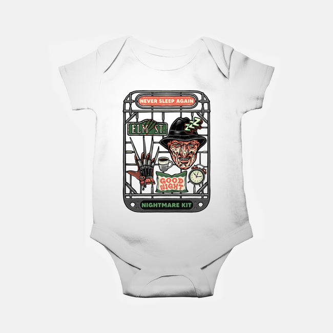 Nightmare Kit-Baby-Basic-Onesie-glitchygorilla