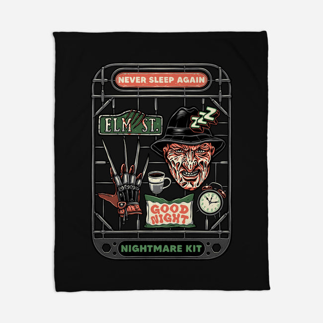 Nightmare Kit-None-Fleece-Blanket-glitchygorilla