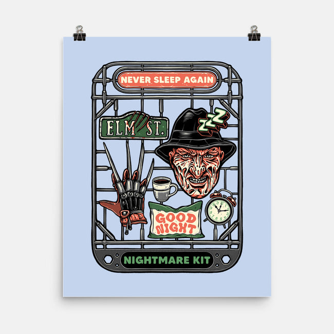 Nightmare Kit-None-Matte-Poster-glitchygorilla