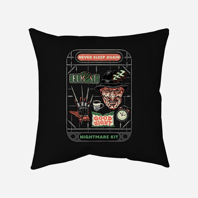 Nightmare Kit-None-Removable Cover w Insert-Throw Pillow-glitchygorilla