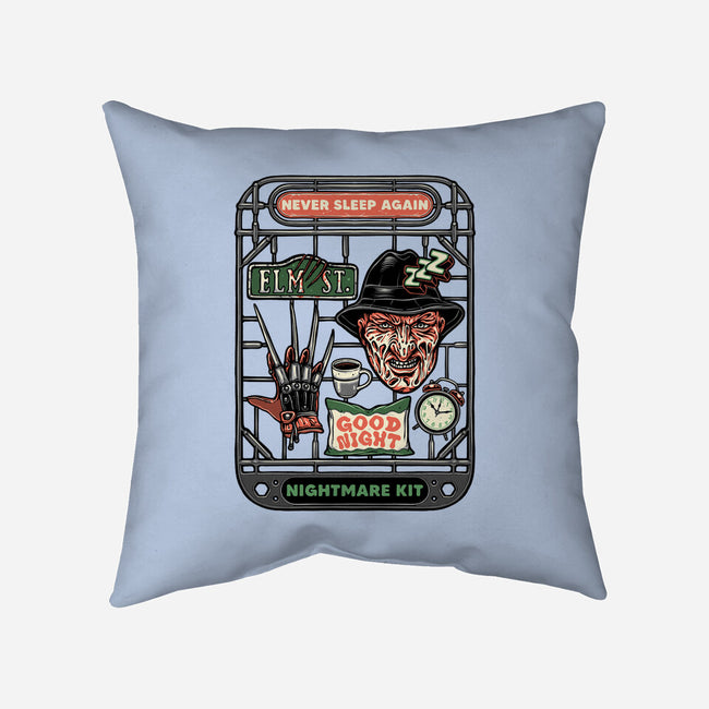 Nightmare Kit-None-Removable Cover w Insert-Throw Pillow-glitchygorilla