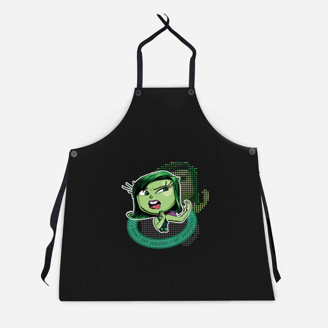 I'm Disgusted-Unisex-Kitchen-Apron-panicking_bat