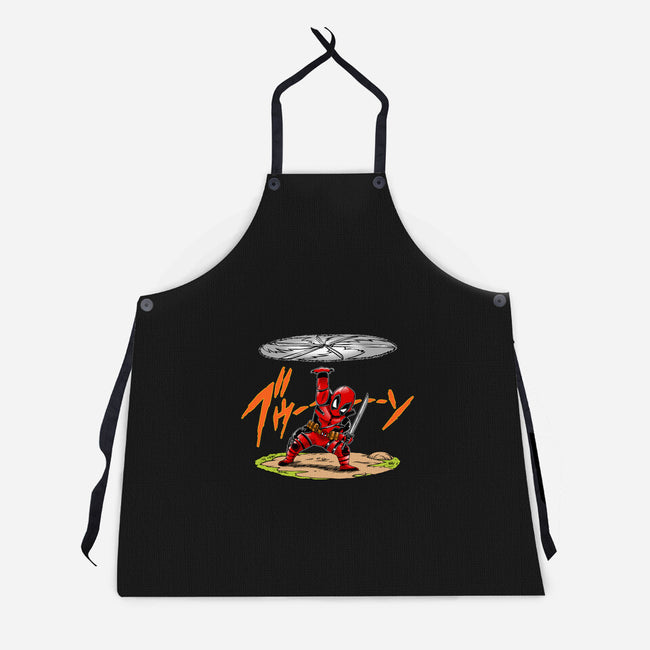 Dead Disk-Unisex-Kitchen-Apron-joerawks