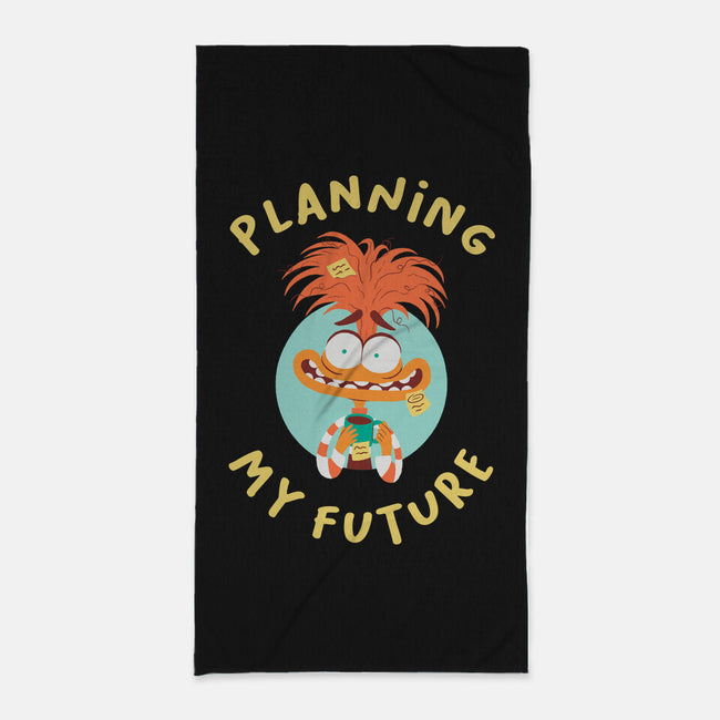 Planning My Future-None-Beach-Towel-paulagarcia