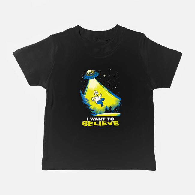 I Want To Believe-Baby-Basic-Tee-dalethesk8er