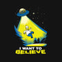 I Want To Believe-Womens-V-Neck-Tee-dalethesk8er