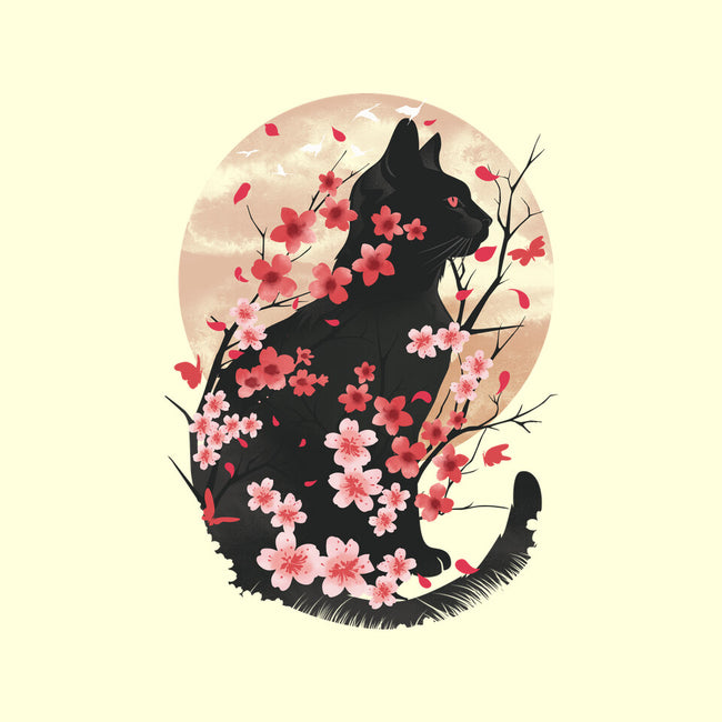 Black Sakura-None-Stretched-Canvas-dandingeroz