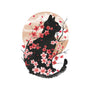 Black Sakura-None-Memory Foam-Bath Mat-dandingeroz