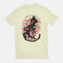 Black Sakura-Mens-Basic-Tee-dandingeroz