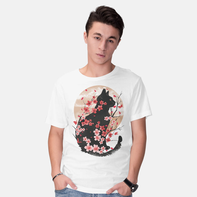 Black Sakura-Mens-Basic-Tee-dandingeroz