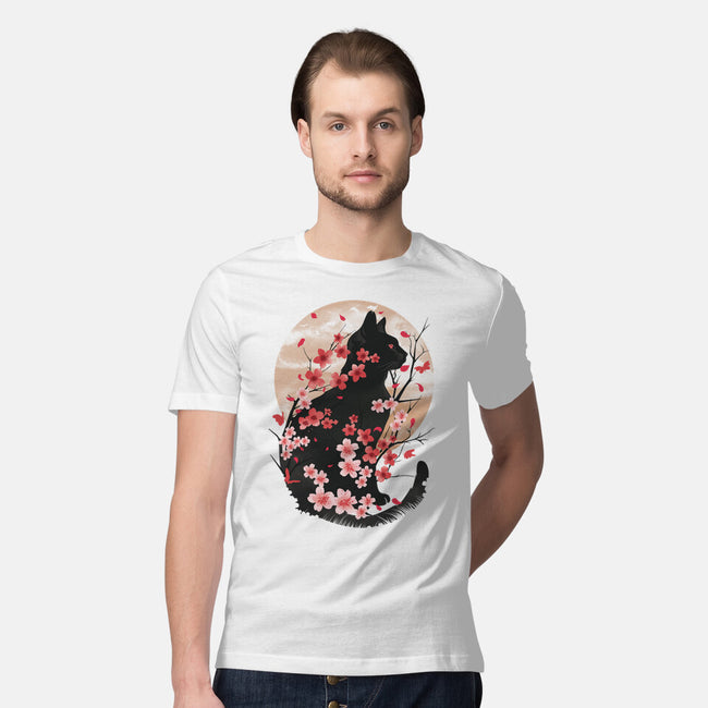 Black Sakura-Mens-Premium-Tee-dandingeroz