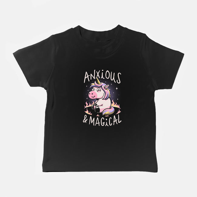 Anxious But Magical-Baby-Basic-Tee-koalastudio