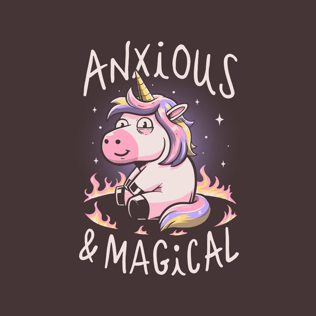 Anxious But Magical-None-Removable Cover w Insert-Throw Pillow-koalastudio