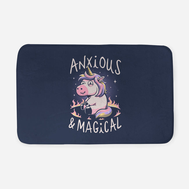 Anxious But Magical-None-Memory Foam-Bath Mat-koalastudio