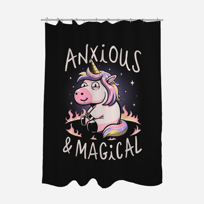 Anxious But Magical-None-Polyester-Shower Curtain-koalastudio