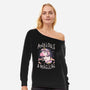 Anxious But Magical-Womens-Off Shoulder-Sweatshirt-koalastudio