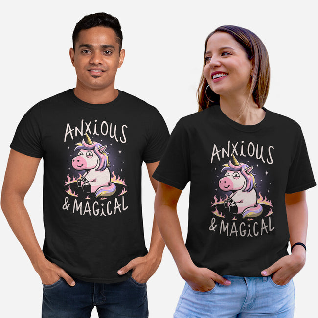 Anxious But Magical-Unisex-Basic-Tee-koalastudio