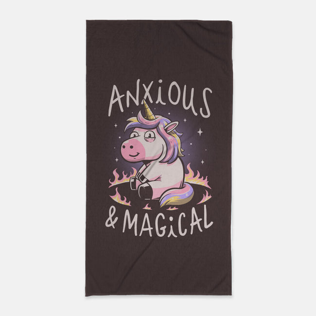 Anxious But Magical-None-Beach-Towel-koalastudio