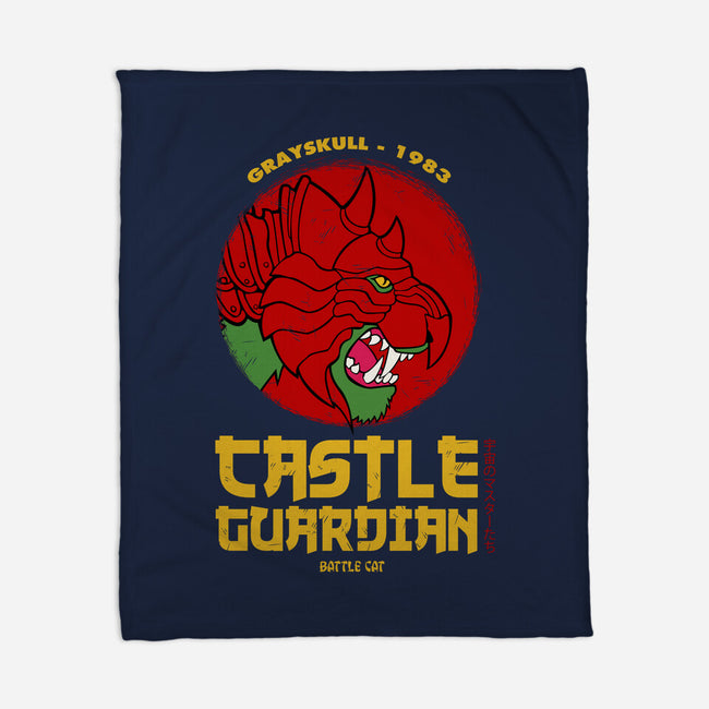 Castle Guardian-None-Fleece-Blanket-Melonseta