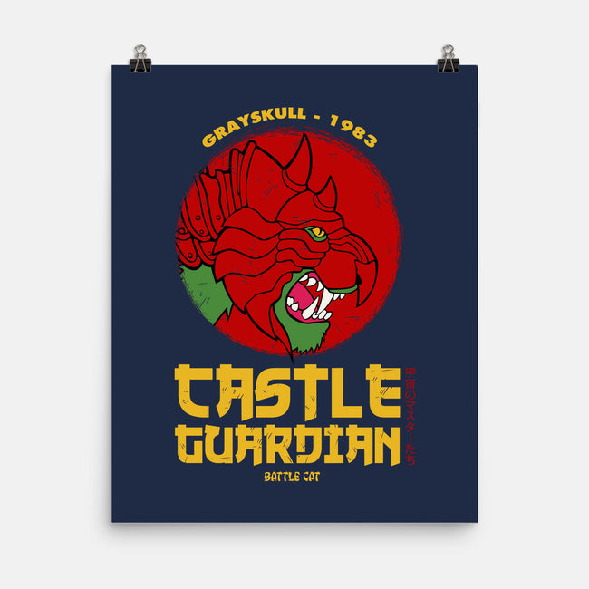 Castle Guardian-None-Matte-Poster-Melonseta