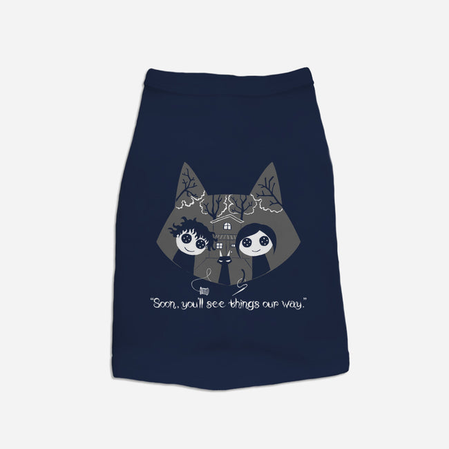 Button Eyes-Cat-Basic-Pet Tank-naomori