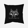 Button Eyes-None-Removable Cover-Throw Pillow-naomori