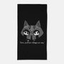 Button Eyes-None-Beach-Towel-naomori