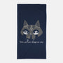 Button Eyes-None-Beach-Towel-naomori