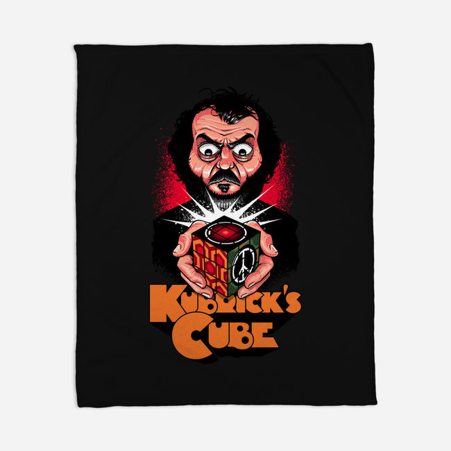 Kubricks Cube-None-Fleece-Blanket-Tronyx79