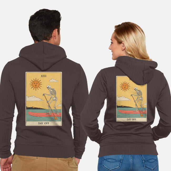 Summer Day Off-Unisex-Zip-Up-Sweatshirt-dfonseca