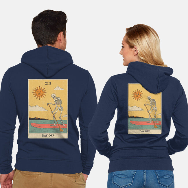 Summer Day Off-Unisex-Zip-Up-Sweatshirt-dfonseca