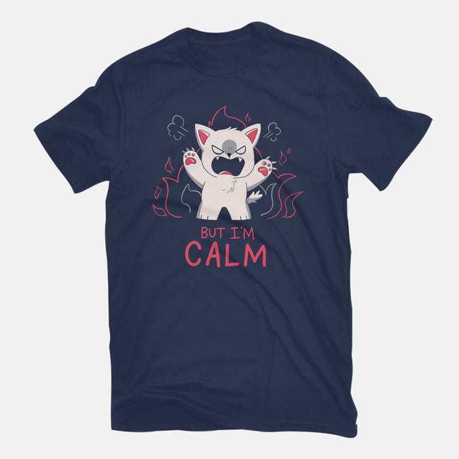 But I'm Calm-Youth-Basic-Tee-yumie