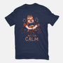 I Am Calm-Womens-Fitted-Tee-yumie