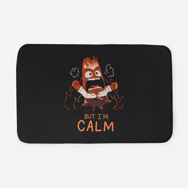 I Am Calm-None-Memory Foam-Bath Mat-yumie