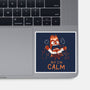 I Am Calm-None-Glossy-Sticker-yumie