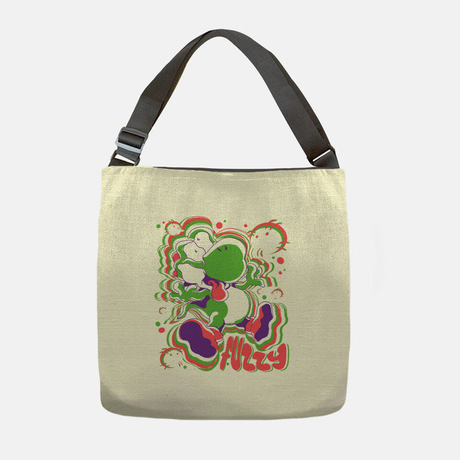 Fuzzy Dino-None-Adjustable Tote-Bag-estudiofitas