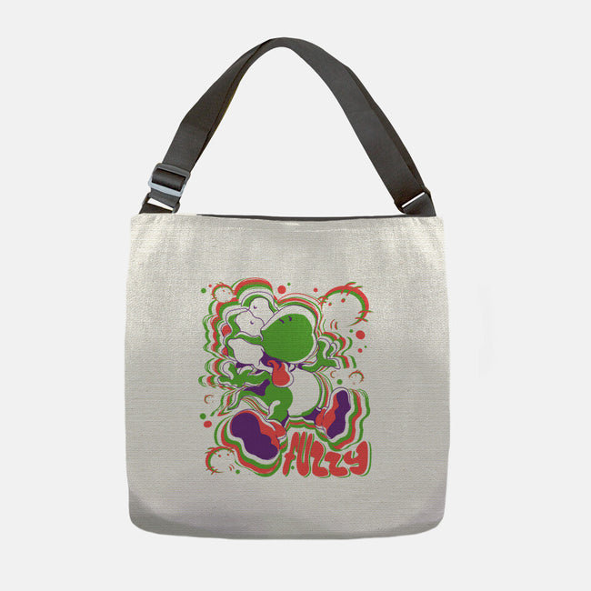 Fuzzy Dino-None-Adjustable Tote-Bag-estudiofitas