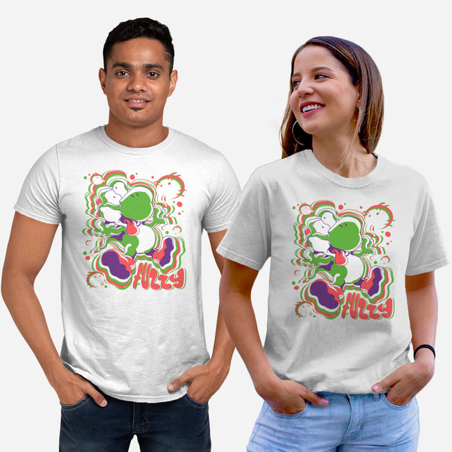 Fuzzy Dino-Unisex-Basic-Tee-estudiofitas