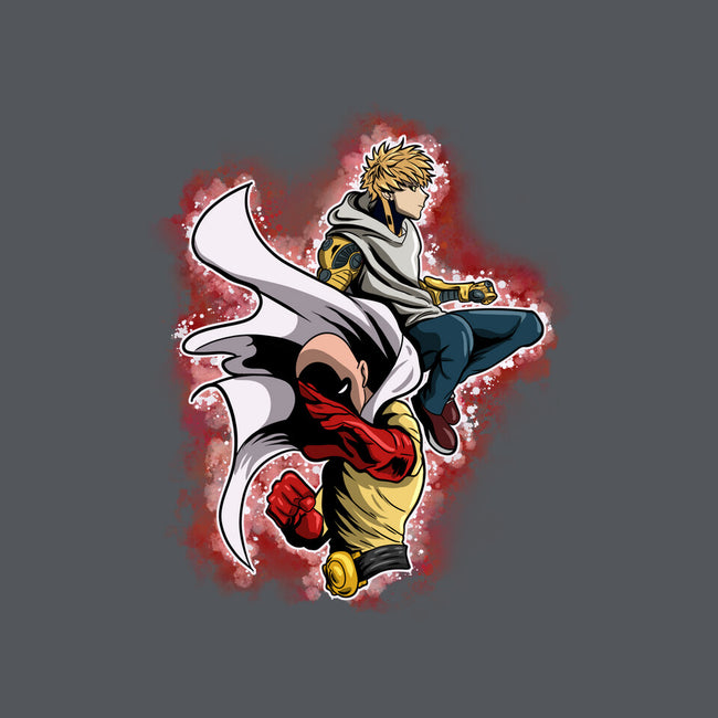 Two Heroes And One Punch-Womens-V-Neck-Tee-nickzzarto