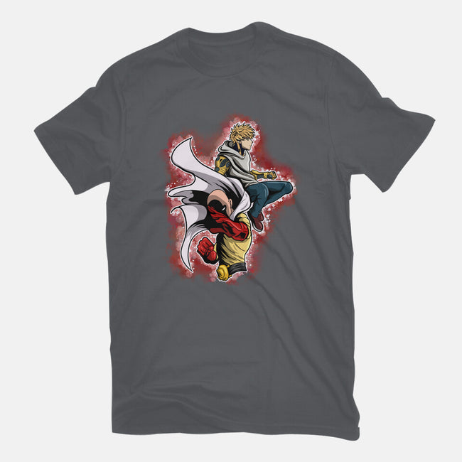 Two Heroes And One Punch-Womens-Fitted-Tee-nickzzarto